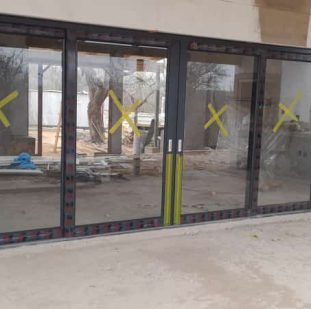 Aluminium Doors Installation